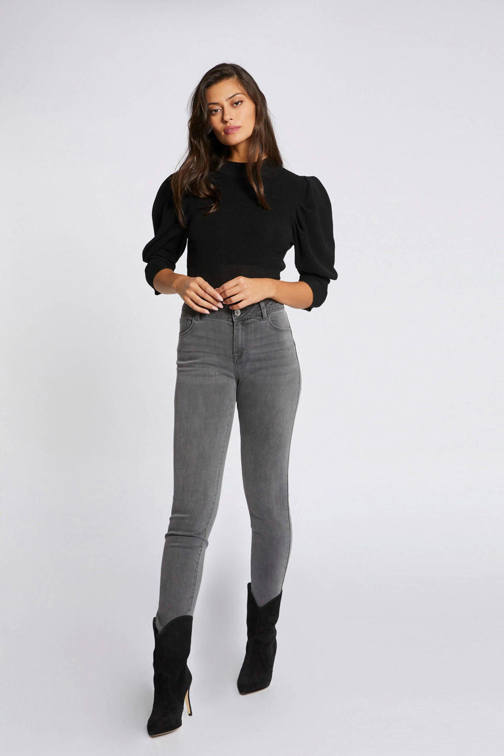 Morgan regular waist slim fit jeans