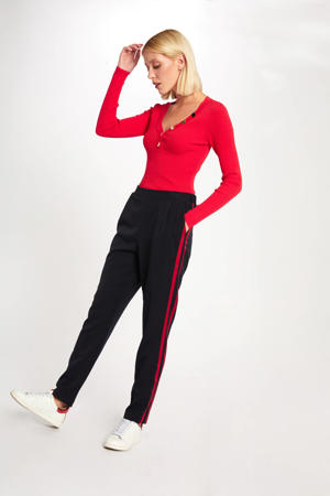gebreide trui rood