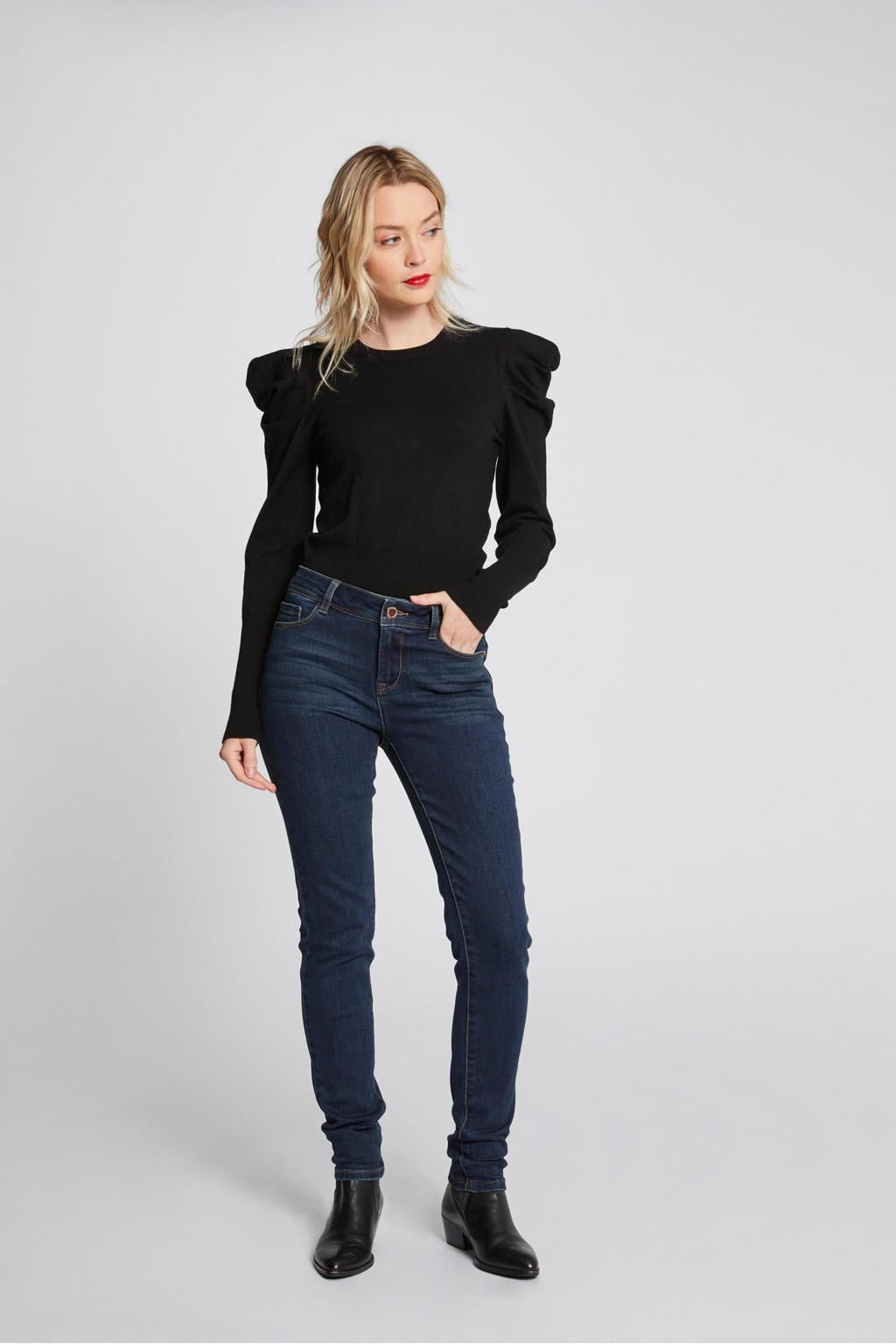 Morgan slim fit jeans marine