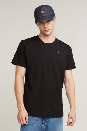 T-shirt van katoen zwart