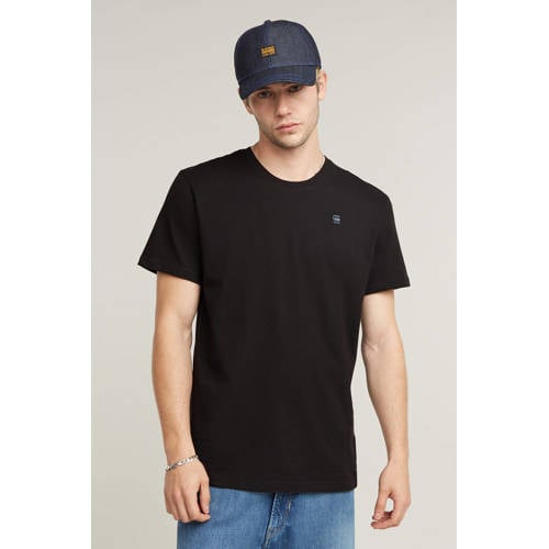 G-STAR T-shirt van katoen zwart afbeelding
