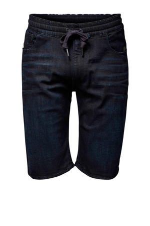 regular fit jog denim short b183 worn in deep ocean