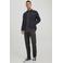 JACK & JONES ESSENTIALS imitatieleren bikerjack - zwart
