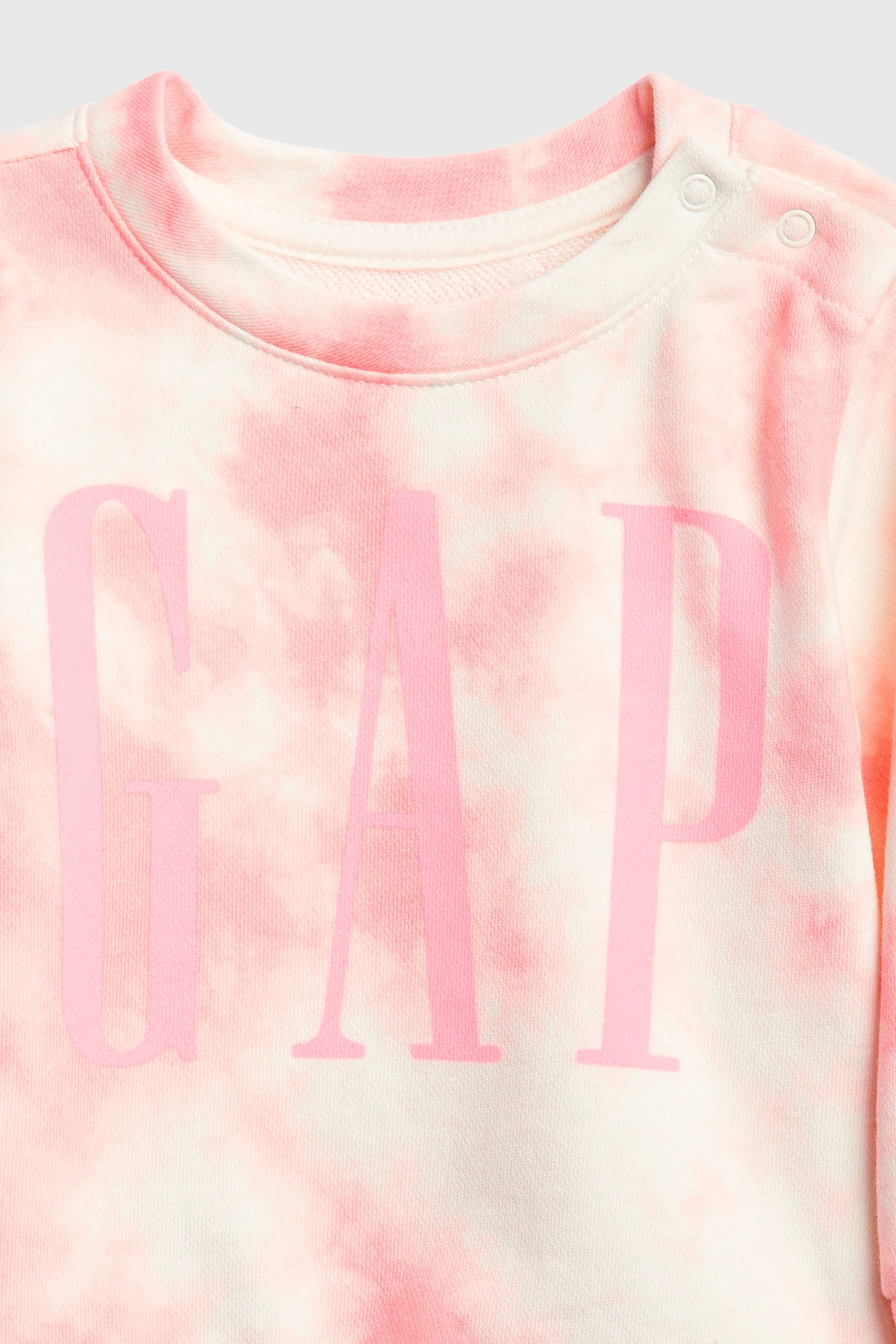 GAP baby sweater met tie dye dessin en logo rozewit | wehkamp GAP baby sweater met tie dye dessin en logo rozewit | wehkamp