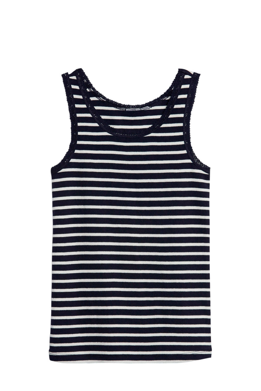 GAP singlet zwart/wit, Donkerblauw/wit