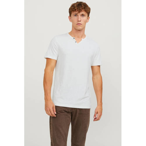 JACK & JONES ESSENTIALS regular T-shirt wit afbeelding