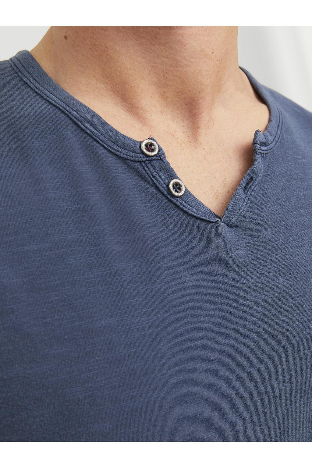 JACK & JONES ESSENTIALS regular T-shirt blauw
