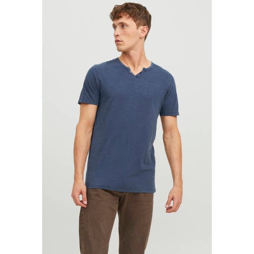 JACK & JONES ESSENTIALS regular T-shirt blauw afbeelding