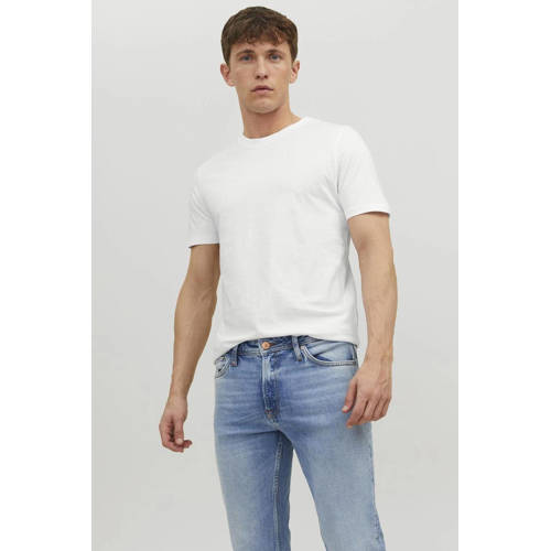 JACK & JONES ESSENTIALS regular T-shirt wit afbeelding