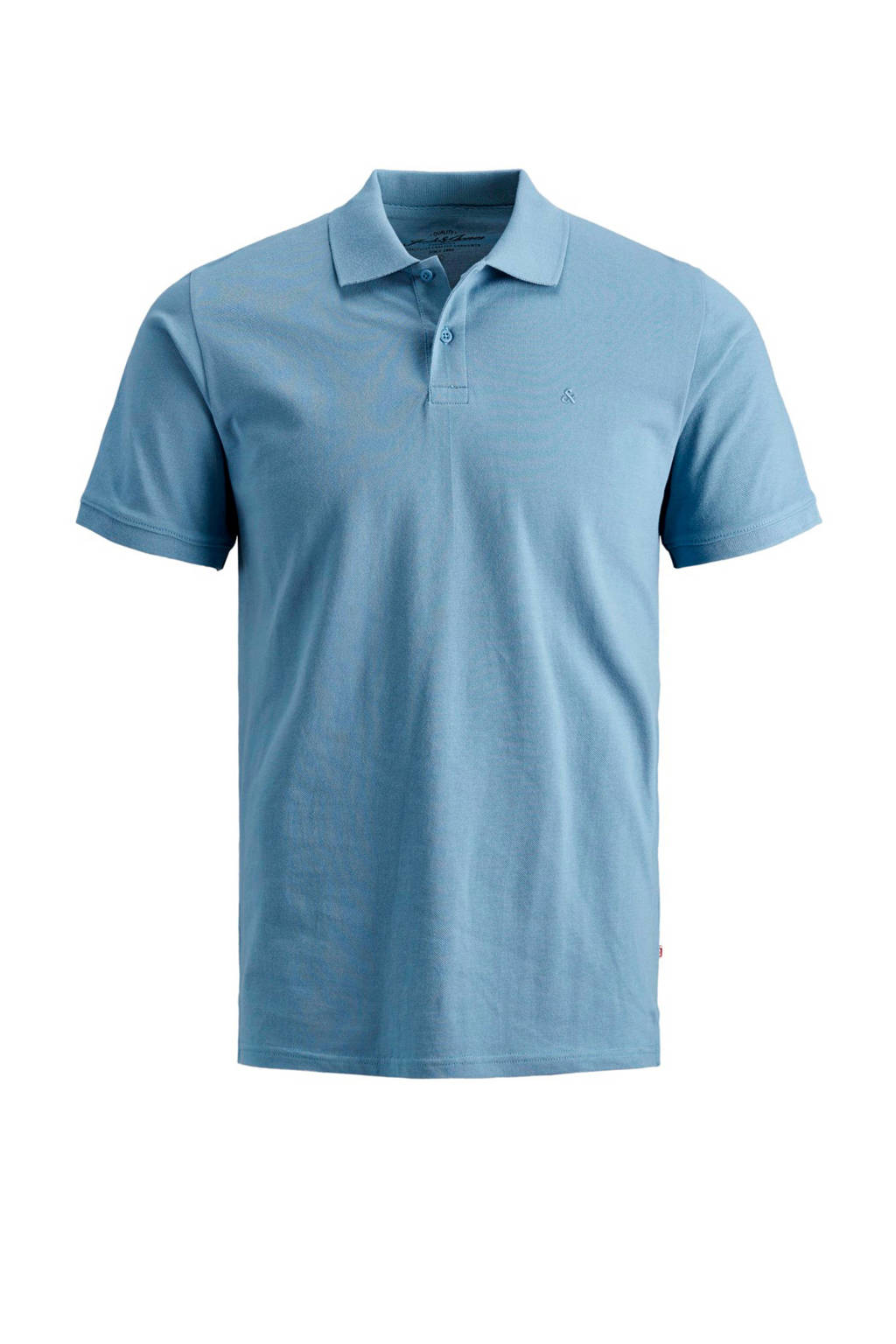 JACK & JONES ESSENTIALS slim fit polo lichtblauw, Lichtblauw