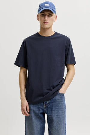 regular T-shirt blauw