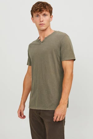 regular T-shirt groen