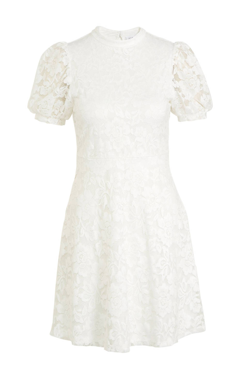 Wonderbaarlijk VILA witte kanten jurk | wehkamp XN-52