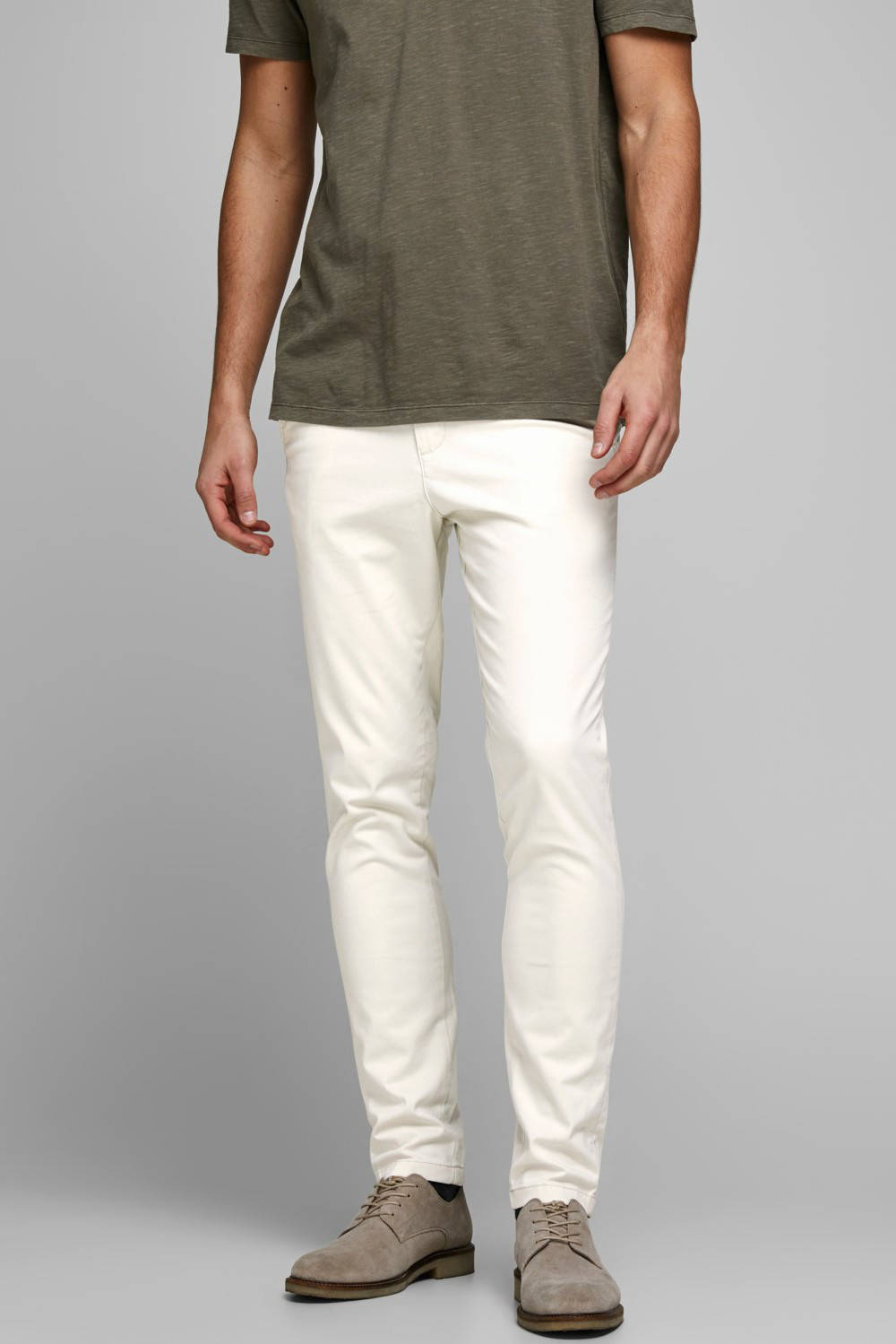 JACK \u0026 JONES JEANS INTELLIGENCE slim fit chino Marco wit | wehkamp