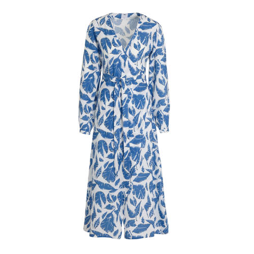 Lois jurk met all over print blauw Lois jurk met all over print blauw