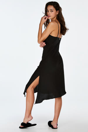 slipdress Satin zwart