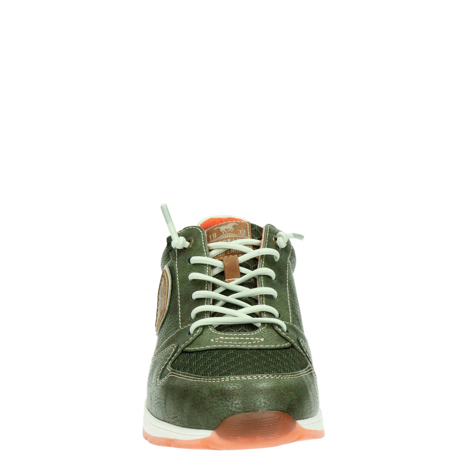 Mustang sneakers groen | wehkamp