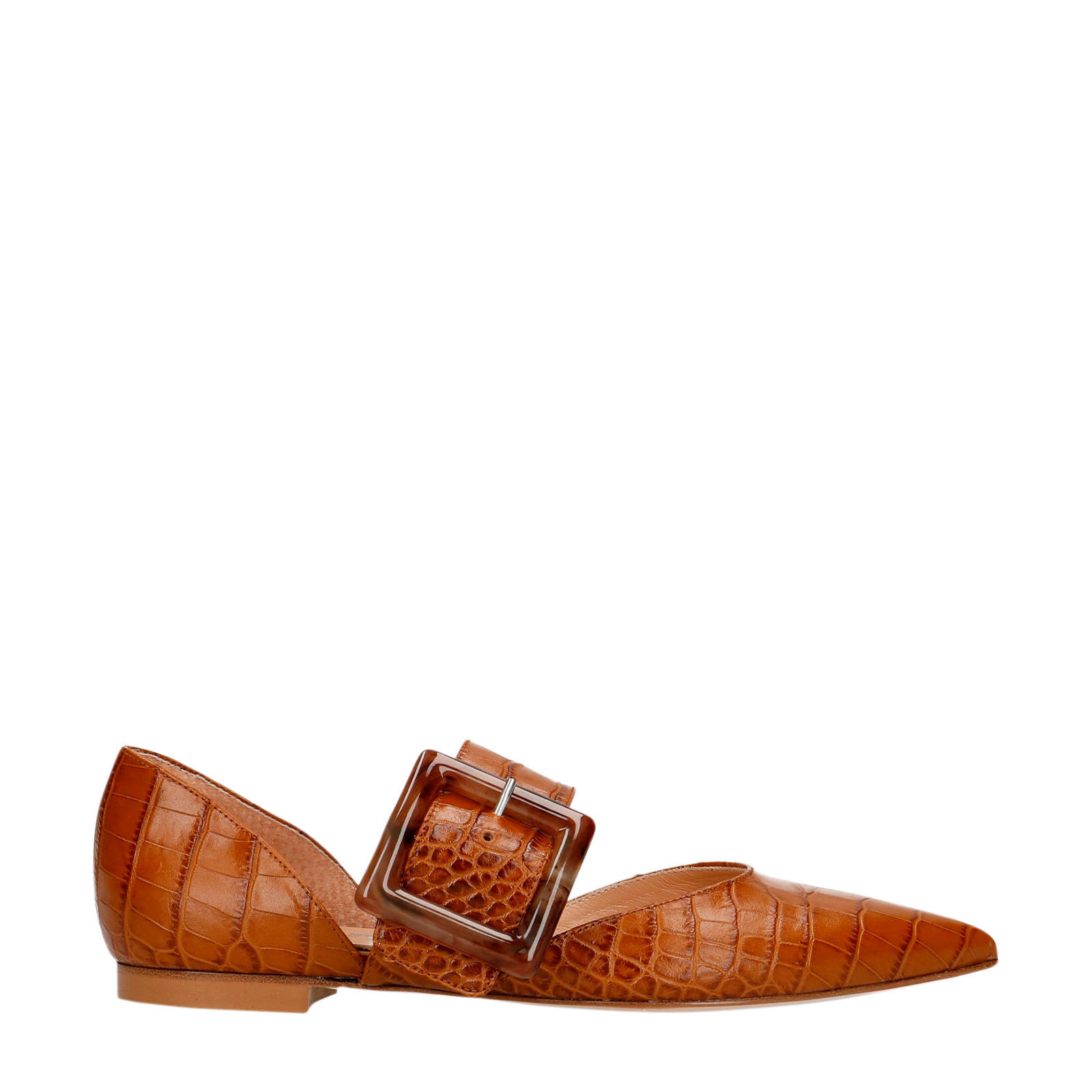 Buy online here Manfield Black Label leren loafers cognac Manfield Schoenen  Platte schoenen Loafers Tide flow fashion products Online Shopping Mall