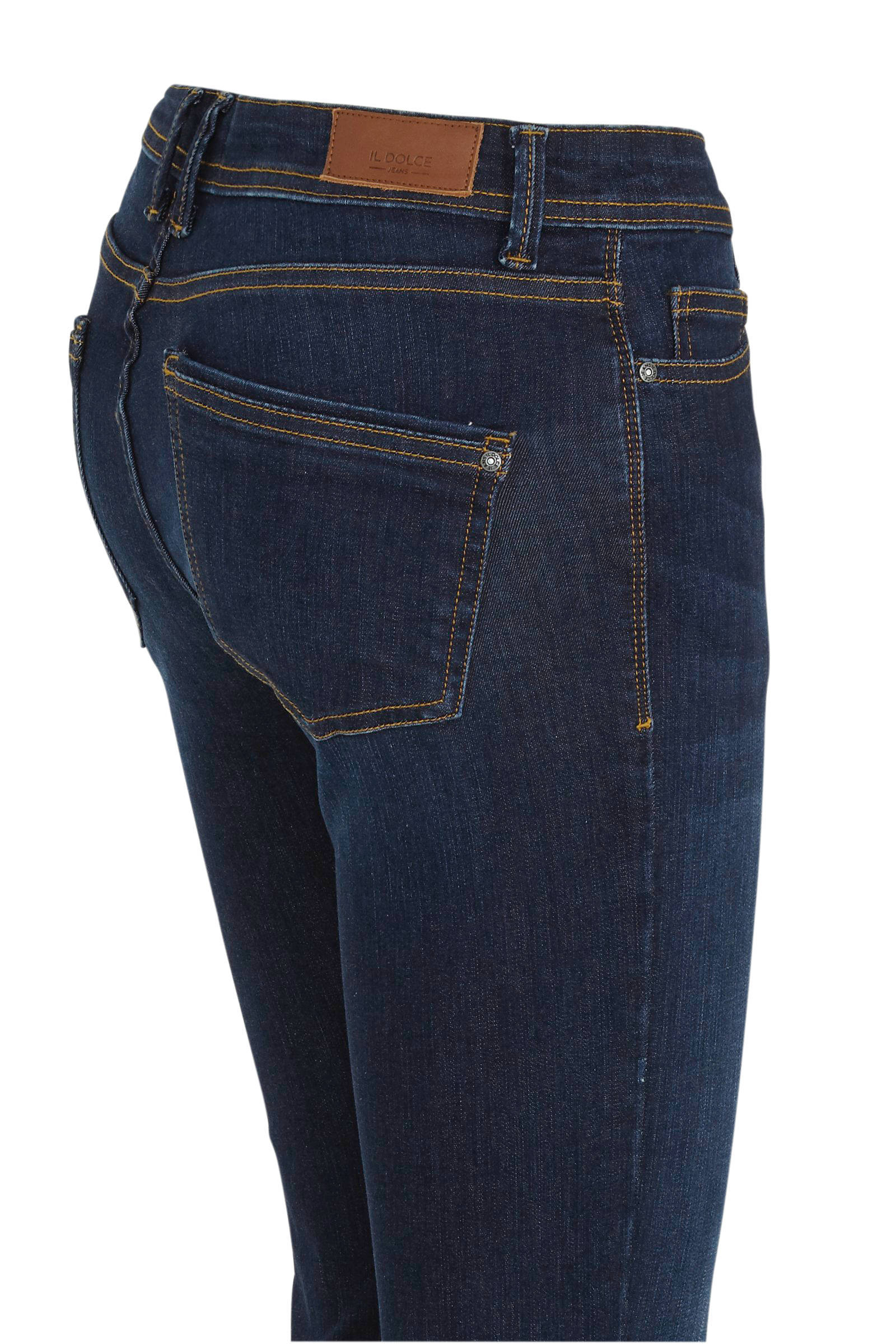 Il Dolce skinny jeans Sylvie blue dark | wehkamp