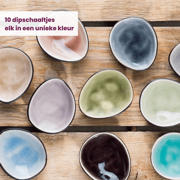thumbnail: Cosy & Trendy Kleine Schaaltjes / Dipschaaltjes Streetfood 7 x 6 cm / 50 ml - 10 Stuks