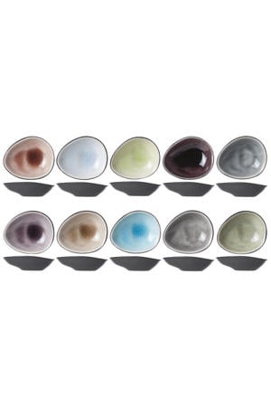 Kleine Schaaltjes / Dipschaaltjes Streetfood 7 x 6 cm / 50 ml - 10 Stuks