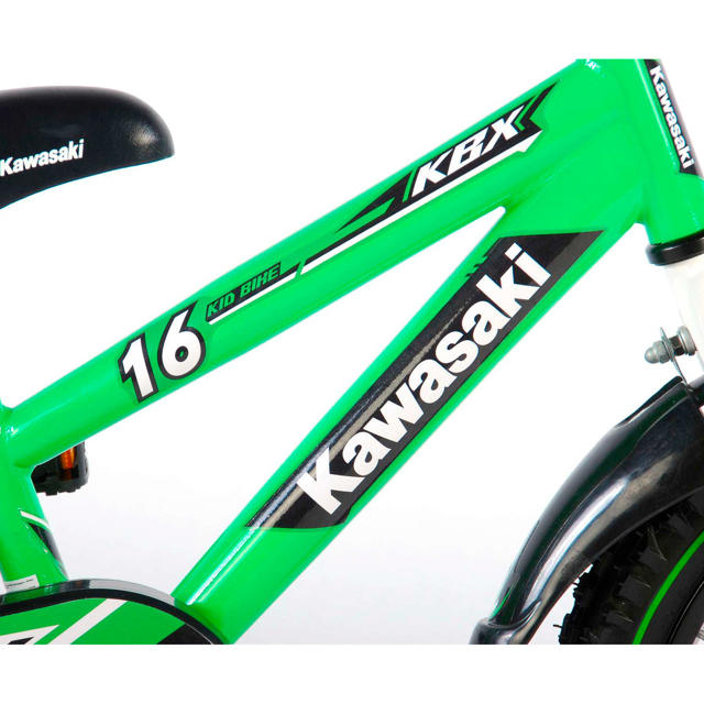 Kano Kaliber volwassen Kawasaki kinderfiets 16 inch Groen | wehkamp