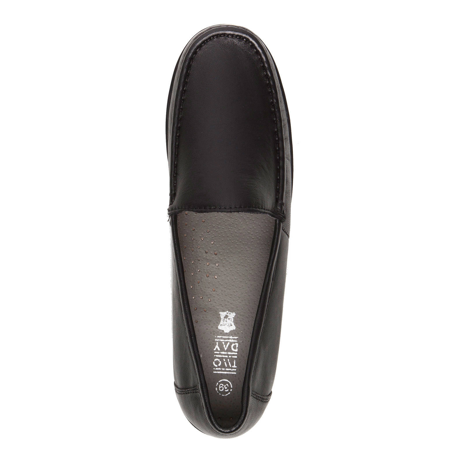 Scapino TwoDay leren mocassins zwart | wehkamp