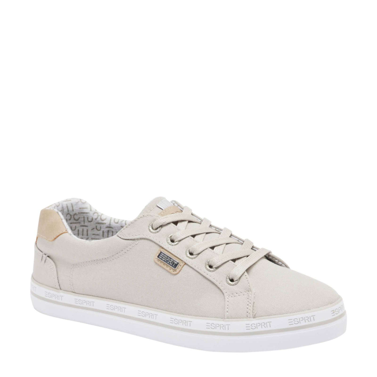 ESPRIT sneakers beige | wehkamp