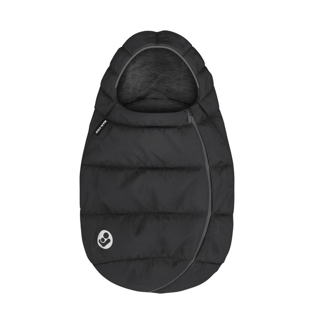 Maxi-Cosi gevoerde en gewatteerde voetenzak Essential Black