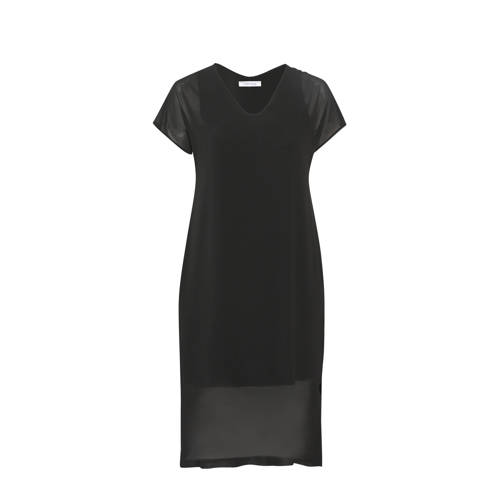 Paprika mesh T shirtjurk zwart Paprika mesh T shirtjurk zwart