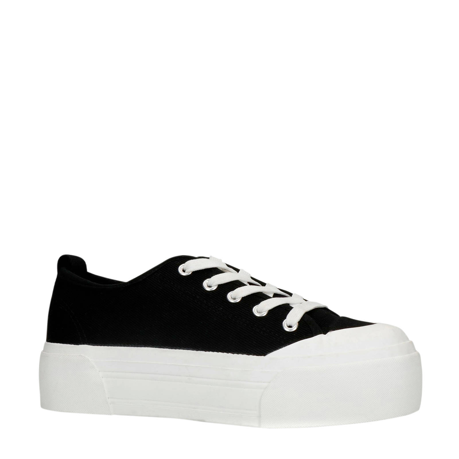 Sacha plateau sneakers zwart | wehkamp