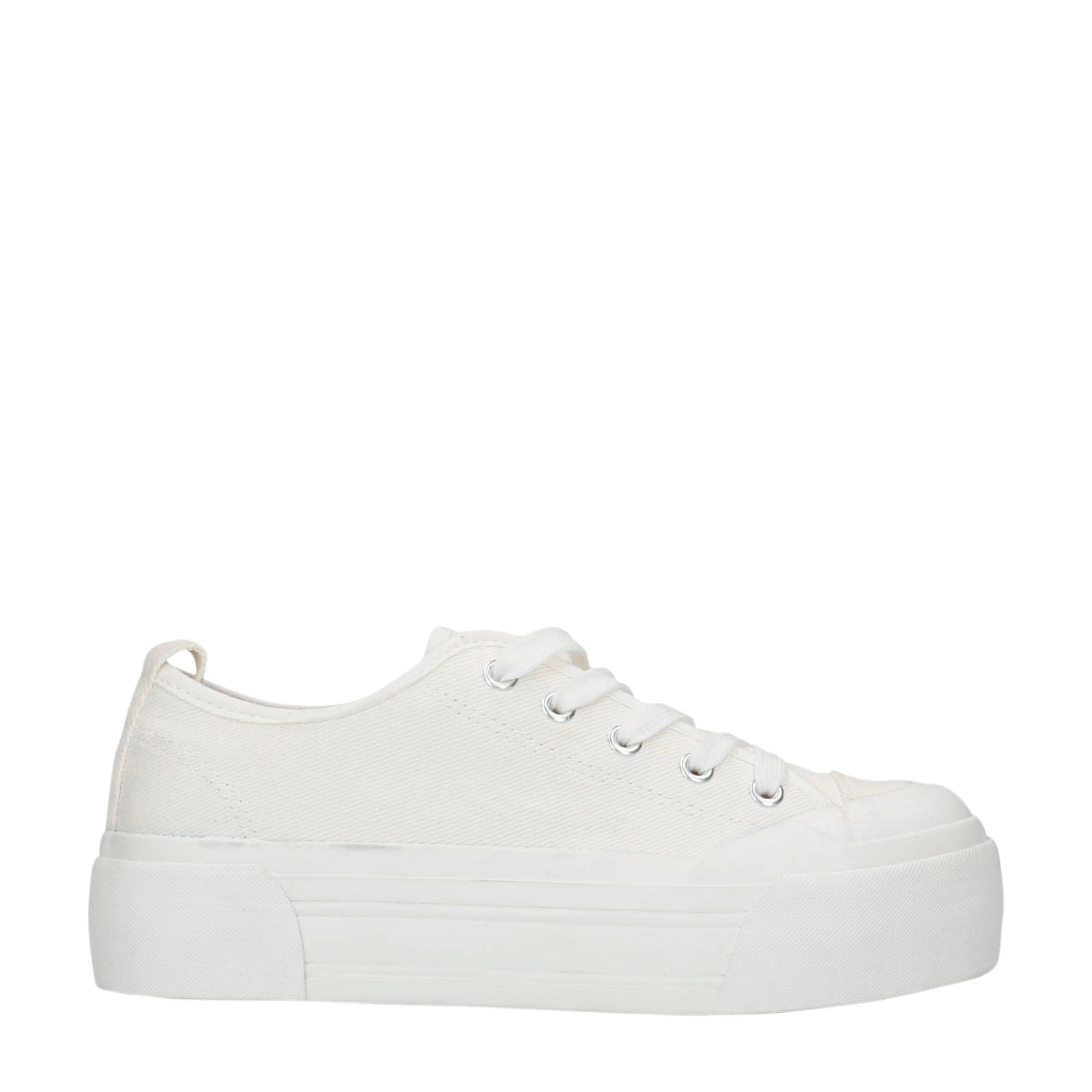 Sacha plateau sneakers wit | wehkamp