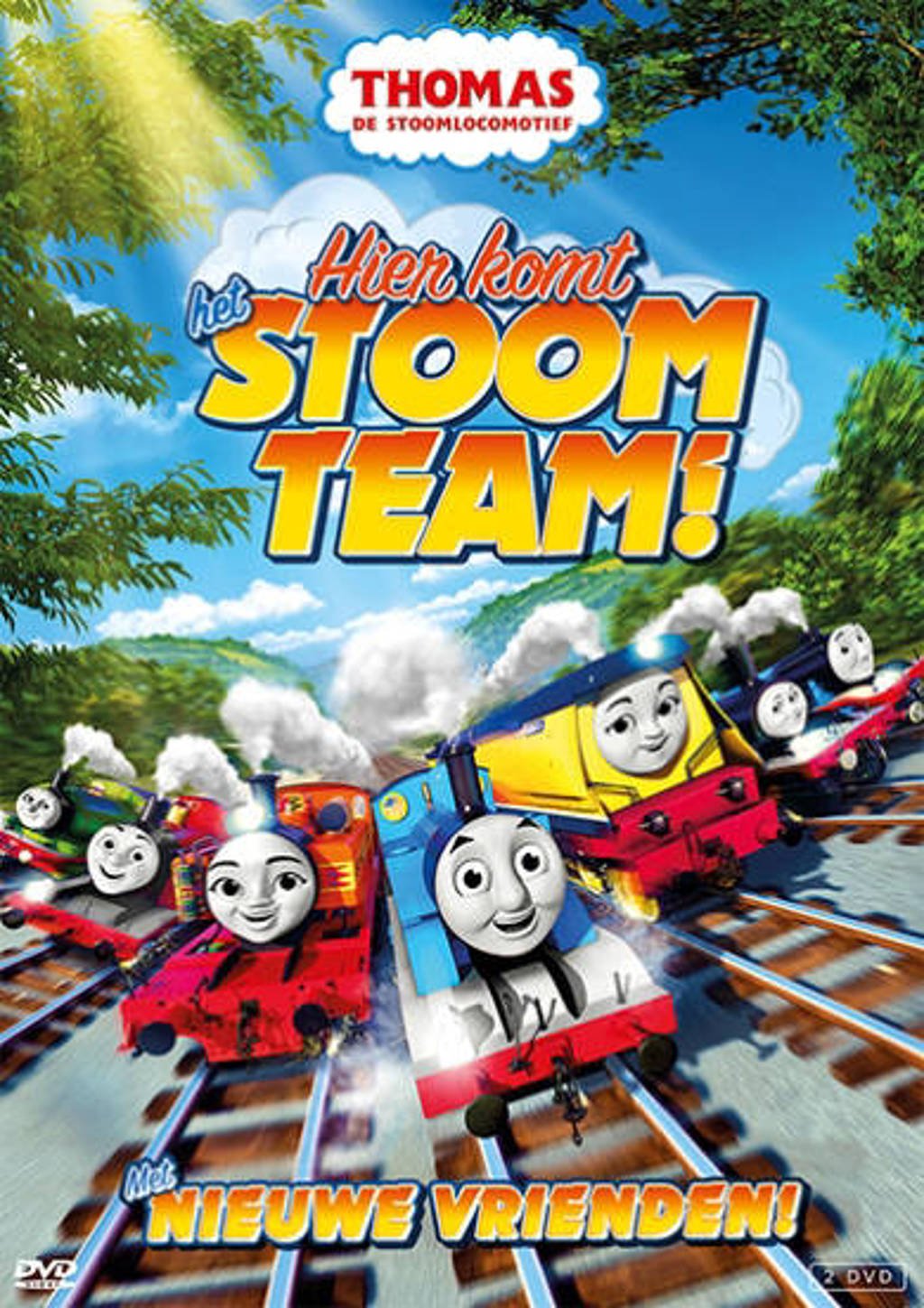 Thomas de stoomlocomotief - Hier komt het stoom team (DVD)
