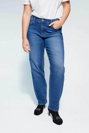 loose fit jeans blauw