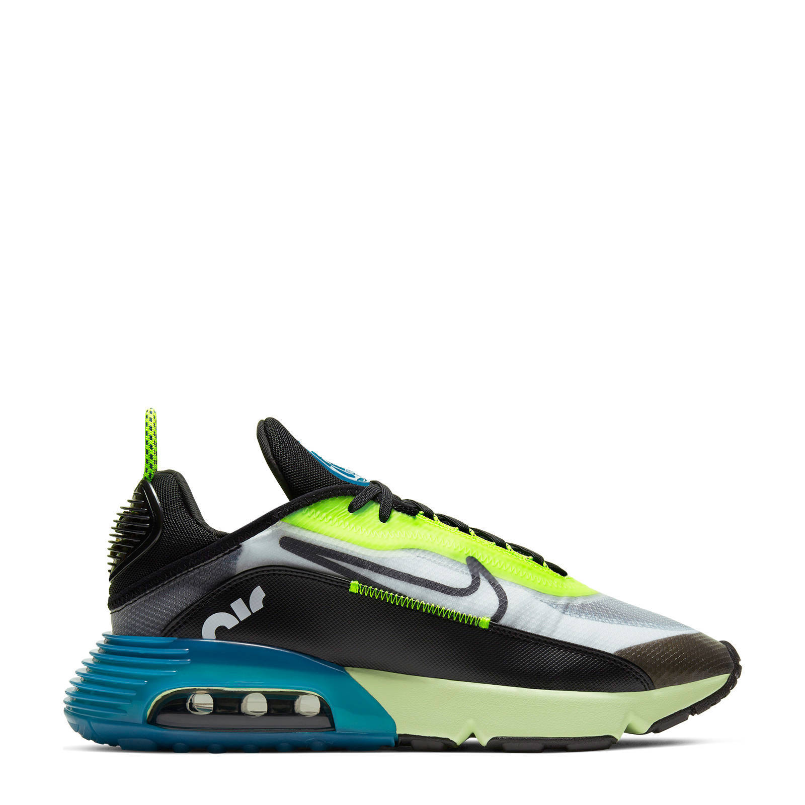 Nike Air Max 2090 sneakers zwart groen blauw