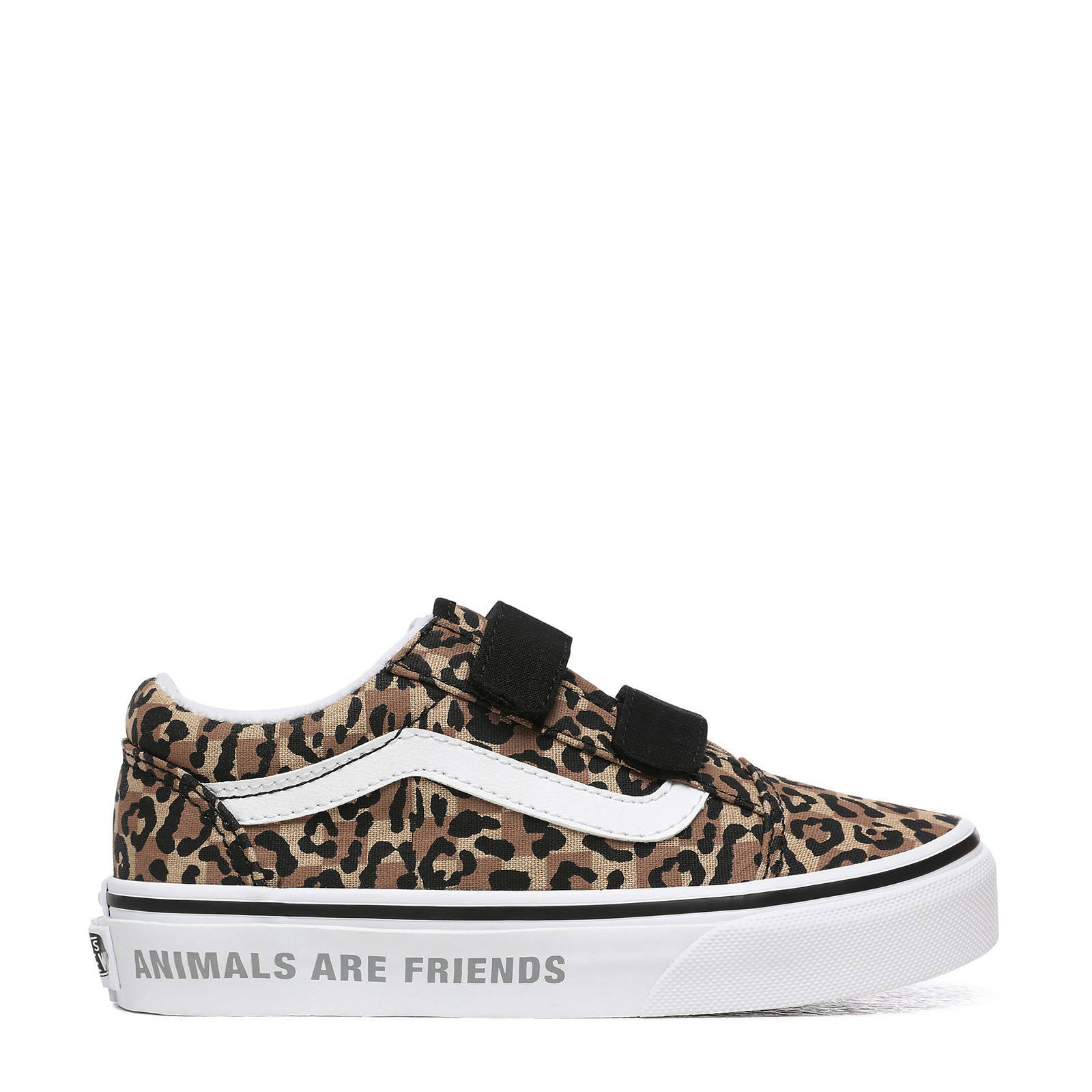VANS Old Skool V sneakers zwart/bruin | wehkamp