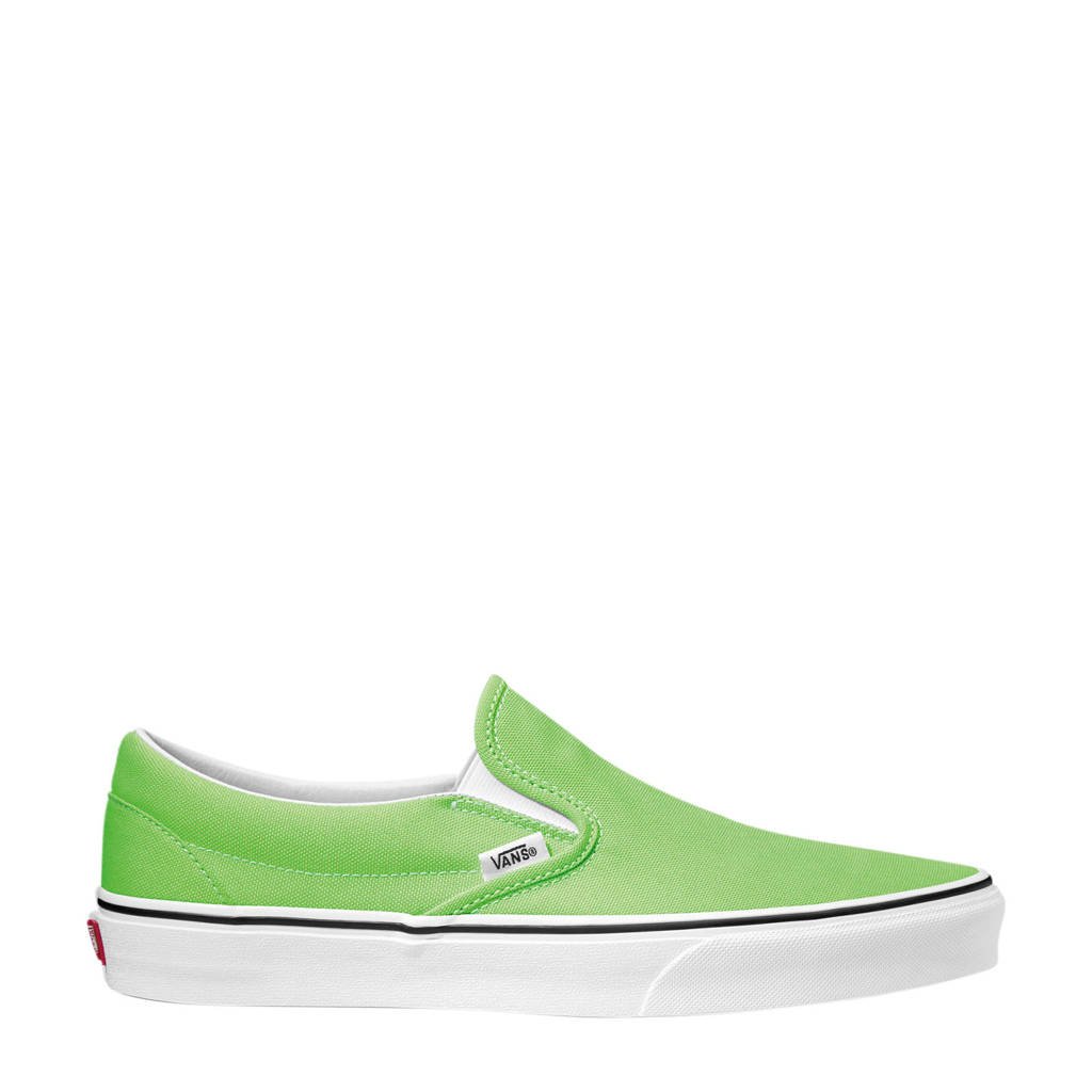 VANS Classic Slip-On sneakers groen/wit, Groen/wit