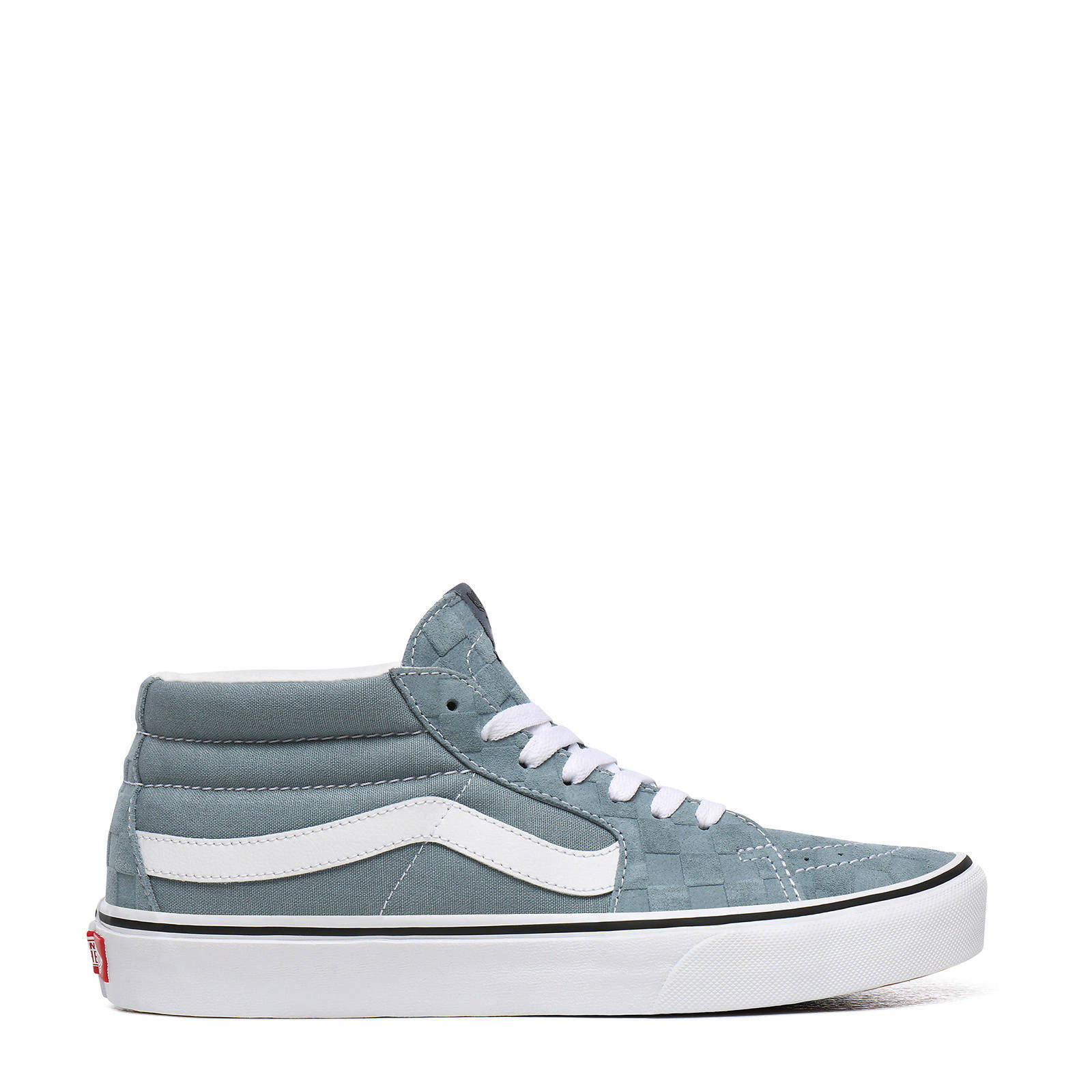 VANS SK8-Mid sneakers grijs/wit | wehkamp VANS SK8-Mid sneakers grijs/wit | wehkamp