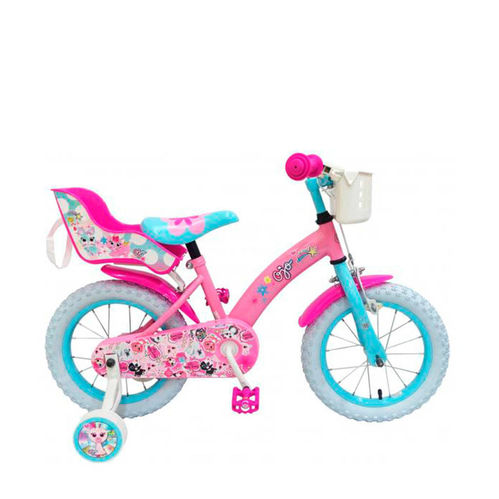 OJO 14 inch kinderfiets, 14 inch / 98 - 110