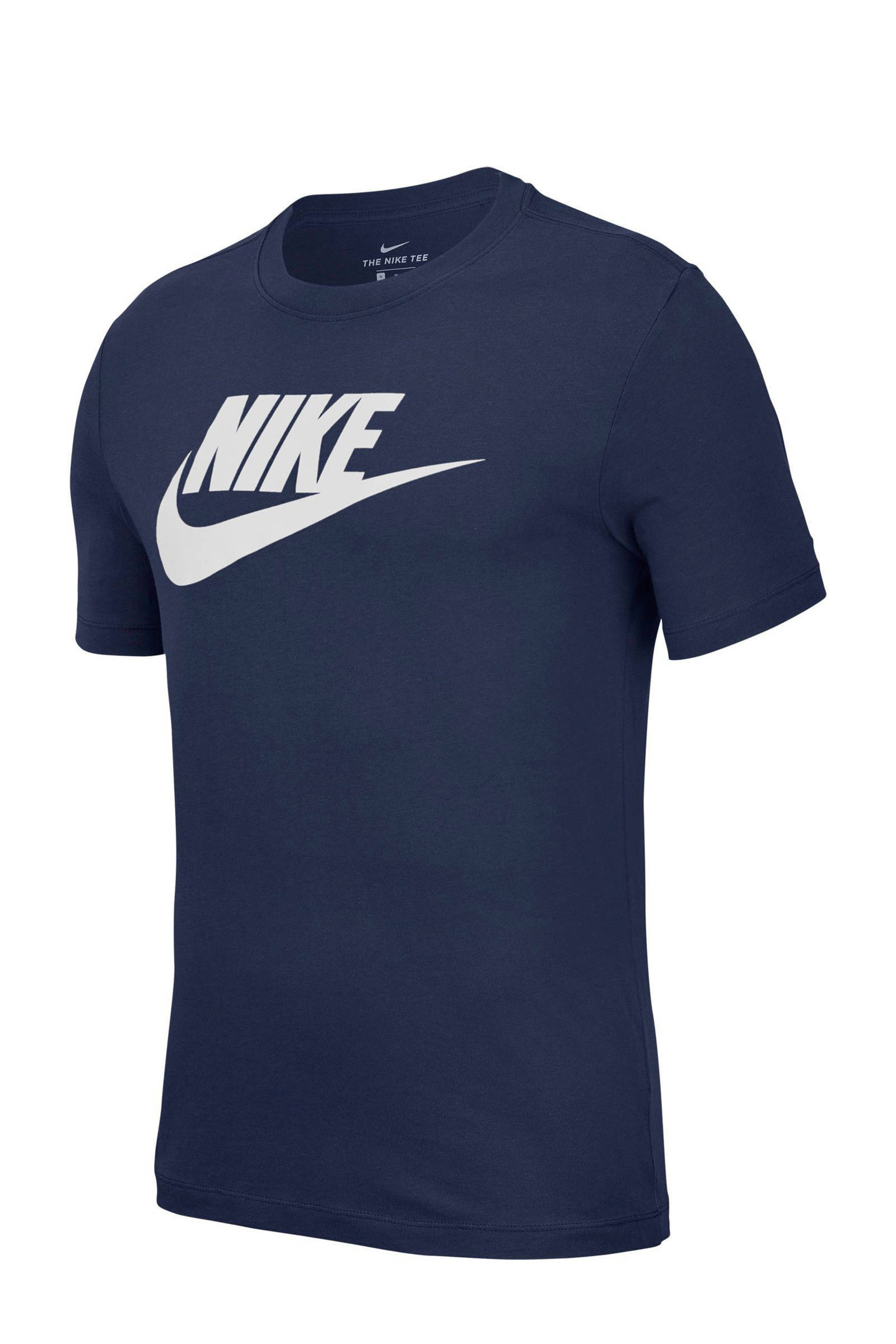 Nike T-shirt donkerblauw | wehkamp