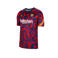 Nike Senior FC Barcelona T-shirt rood/donkerblauw