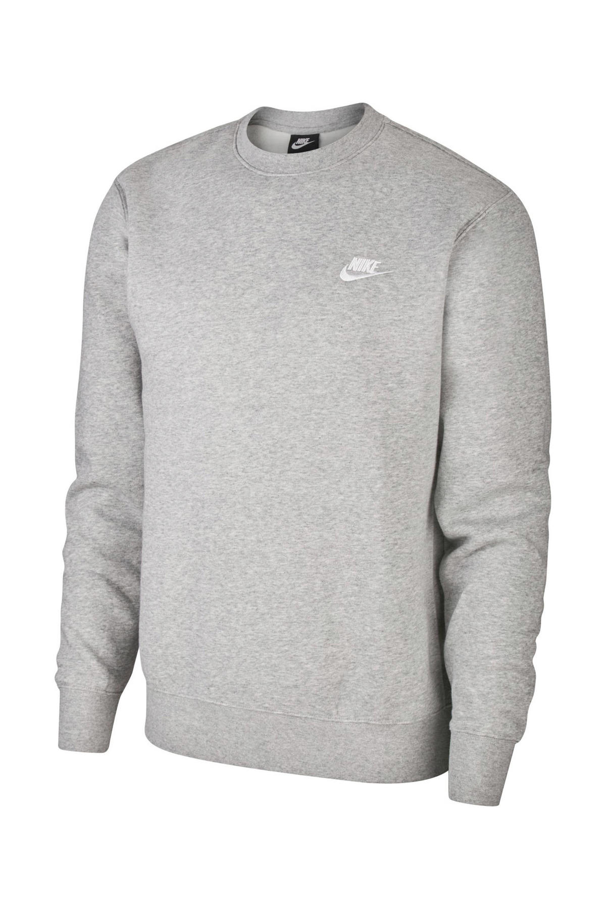 kleermaker trainer pellet Nike sweater grijs melange kopen? | Morgen in huis | wehkamp