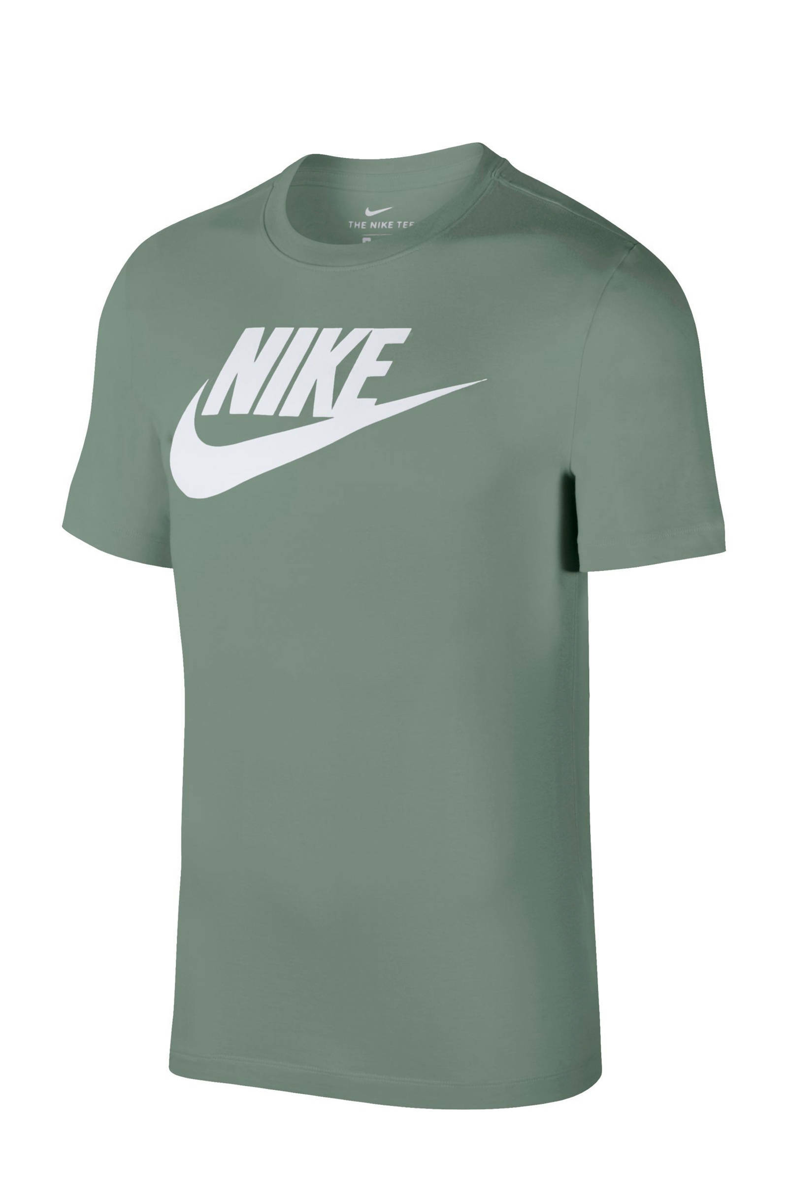 Nike T-shirt mintgroen | wehkamp