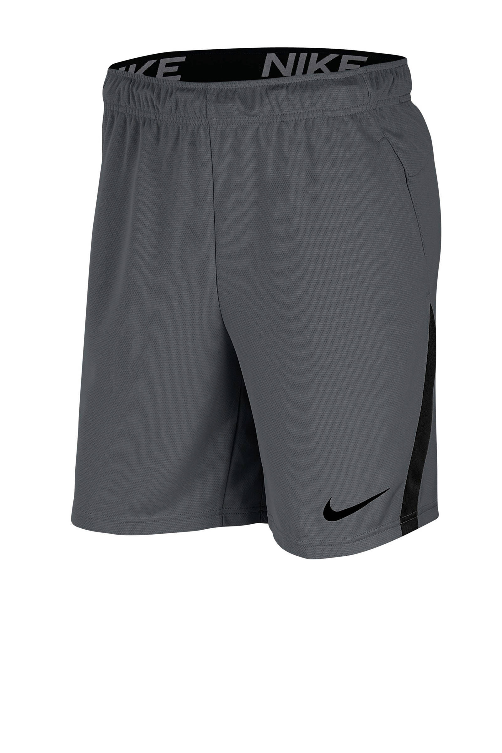 Nike sportshort grijs | wehkamp
