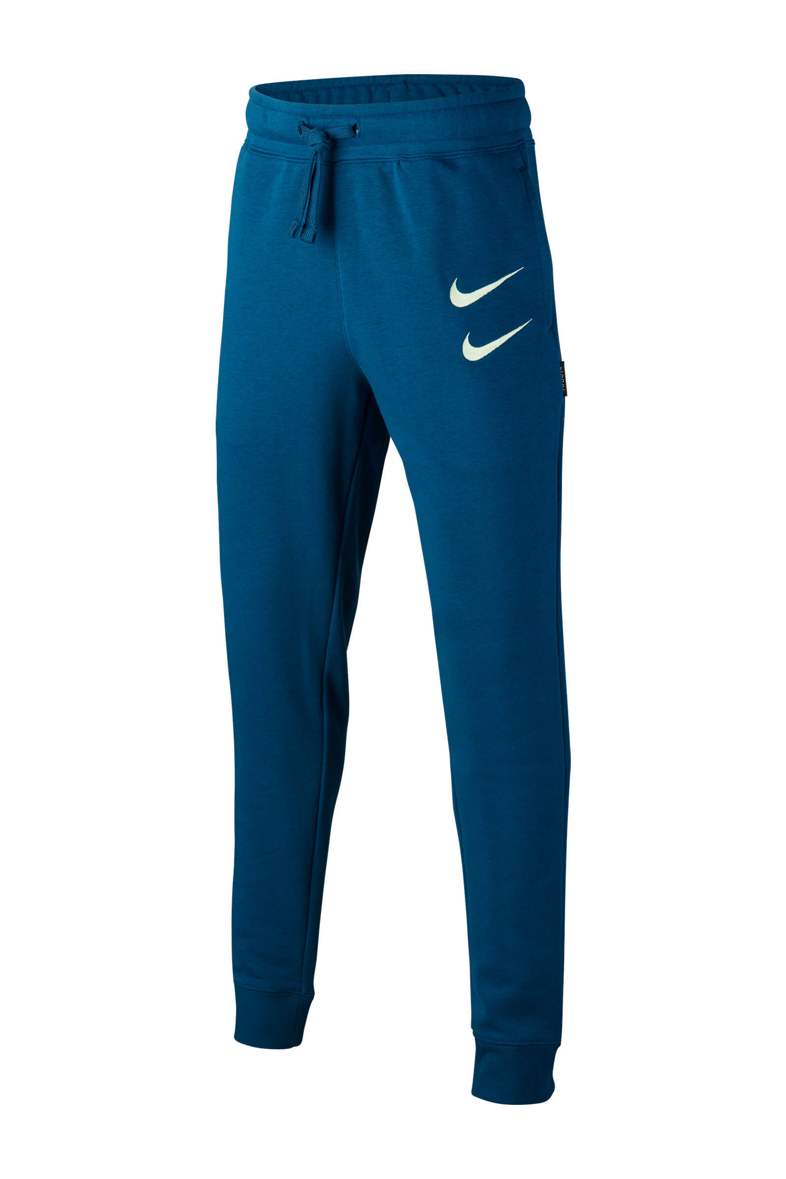 Nike regular fit joggingbroek NSW BF SWOOSH PANT met logo blauw | wehkamp