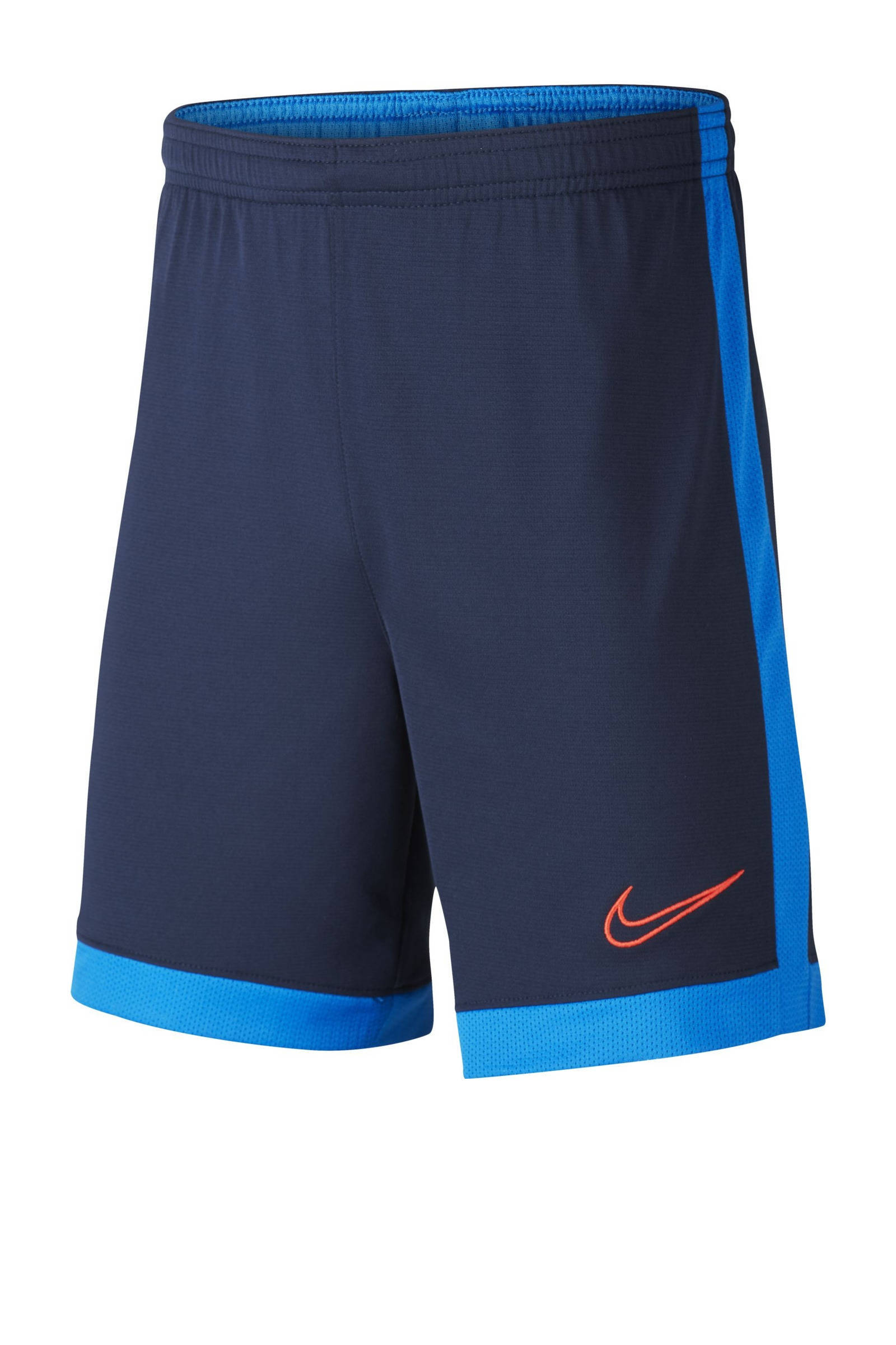 Nike voetbalshort blauw | wehkamp