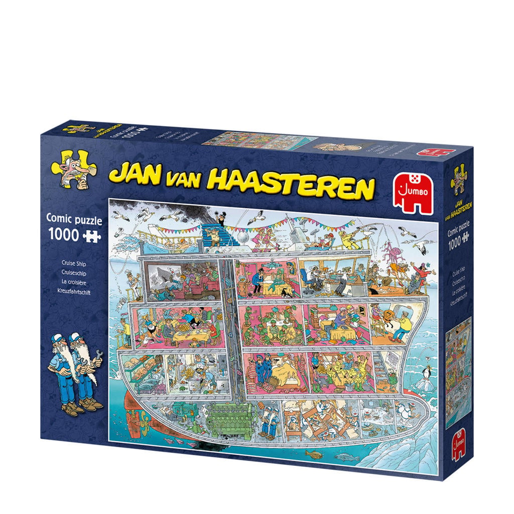 Jan van Haasteren cruise ship legpuzzel 1000 stukjes