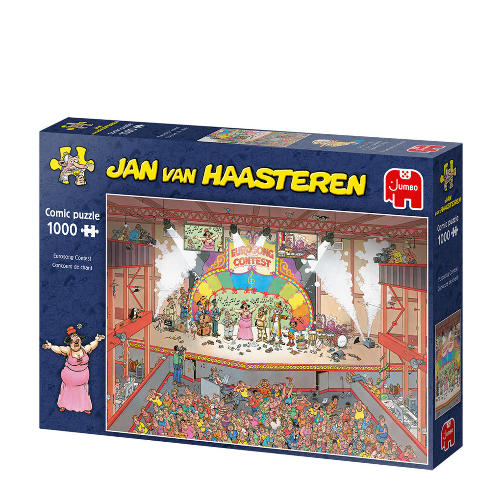 Jan Van Haasteren Eurosong Contest Legpuzzel 1000 Stukjes Wehkamp