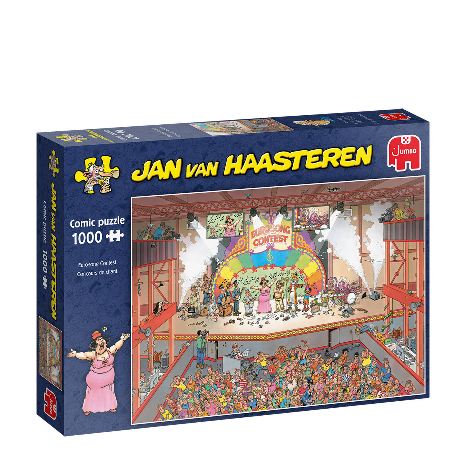 Jumbo Jan Van Haasteren Puzzel Eurosong Festival 1000 Stukjes online kopen
