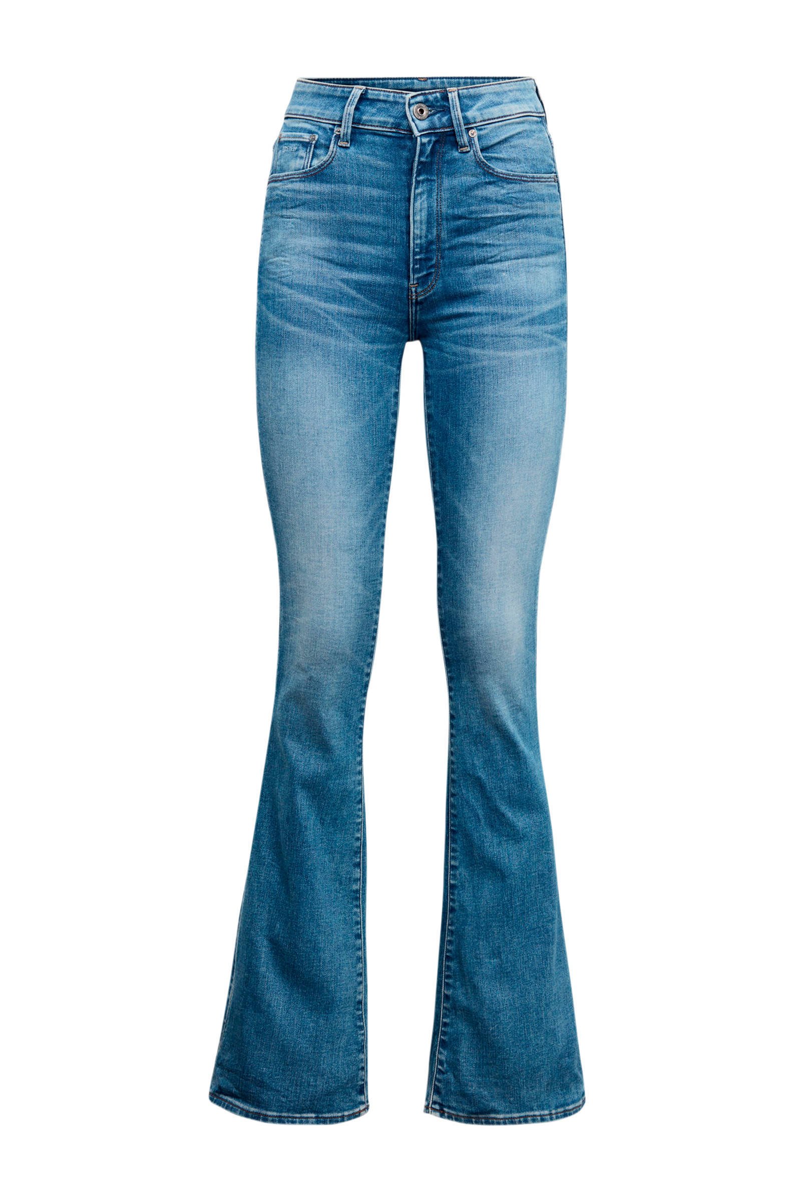3301 high flare jeans